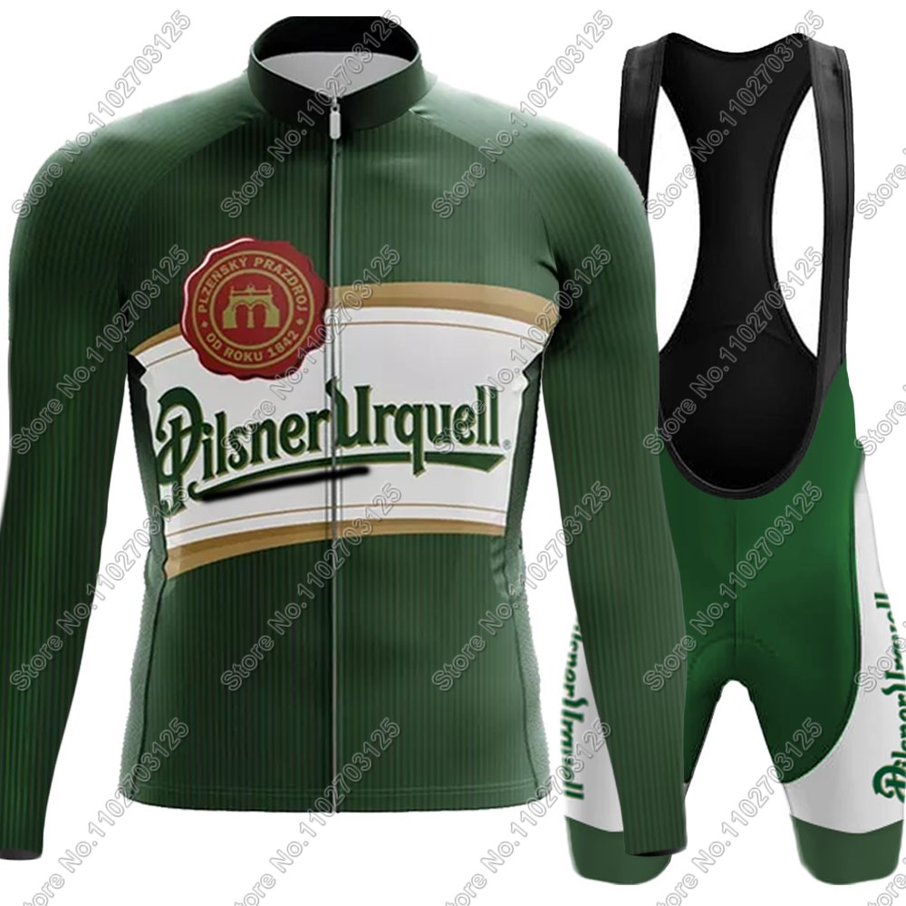 Mountain Biking Uniform - 2025 boisson bière cyclisme Maillot ensemble