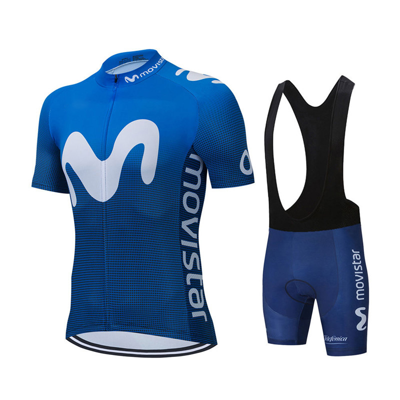 Mountain Biking Uniform - Movistar – ensemble de cyclisme pour
