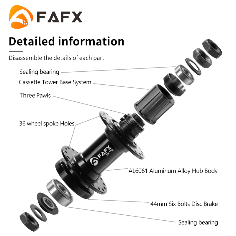 FAFX – moyeux de roulement d'é - Cassette 11 Speed avis et prix