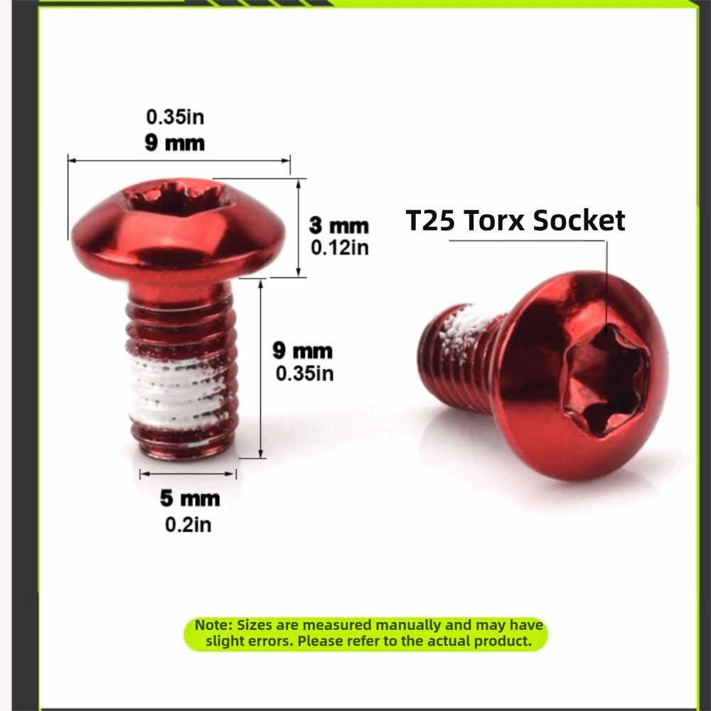 Vis à disque de frein T25 Torx - Mtb Brake Rotor avis et prix